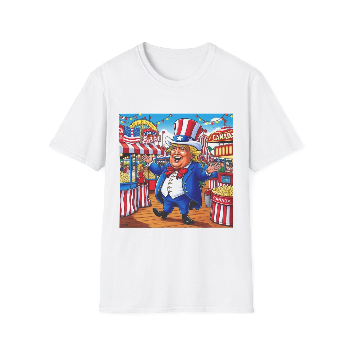 Patriotic Uncle Trump T-Shirt - Fun USA Celebrations Apparel