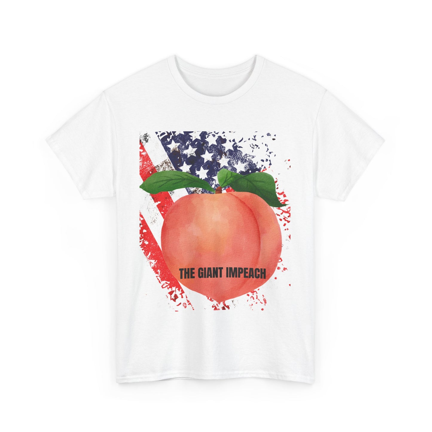 The Giant Impeach Unisex Heavy Cotton Tee - Casual Graphic T-Shirt for Fun Celebrations