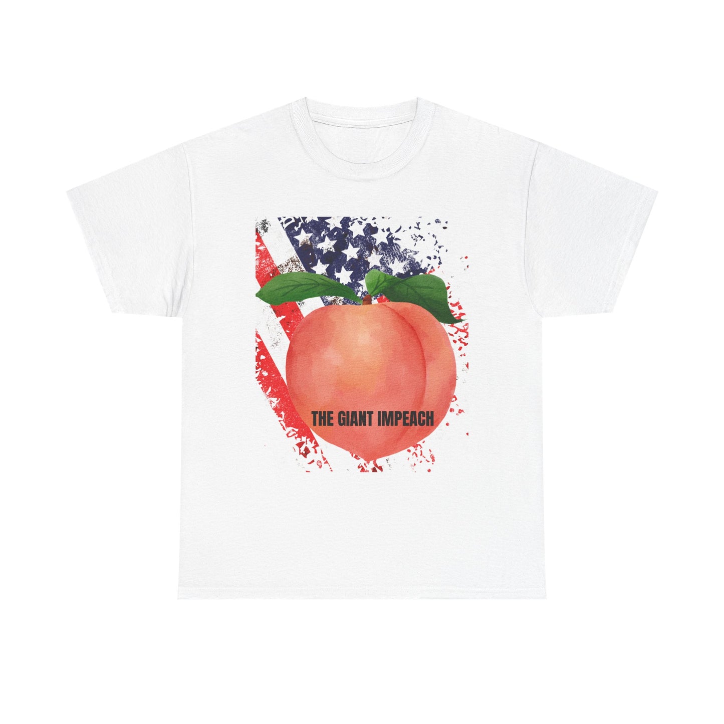 The Giant Impeach Unisex Heavy Cotton Tee - Casual Graphic T-Shirt for Fun Celebrations